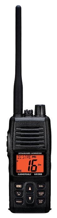 Standard Hx380 Hand Held Vhf - Boat Gear USA