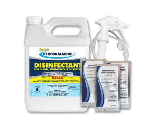 STAR BRITE - PERFORMACIDE DISINF 3 PK GALLON KIT - 102000 - Boat Gear USA