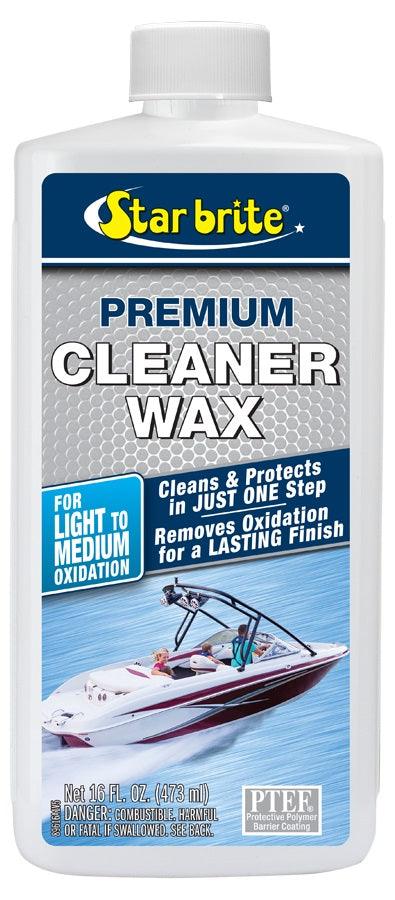 STAR BRITE - PREMIUM CLEANER/WAX 16 OZ. - 089616P - Boat Gear USA