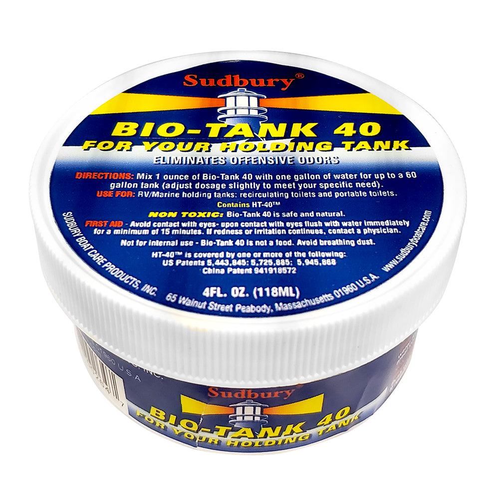 Sudbury Bio-Tank 40 Holding Tank Treatment - 4oz - Boat Gear USA