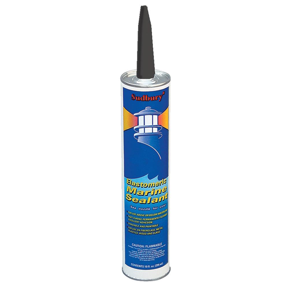 Sudbury Elastomeric Marine Sealant - 10oz Cartridge - Black - Boat Gear USA