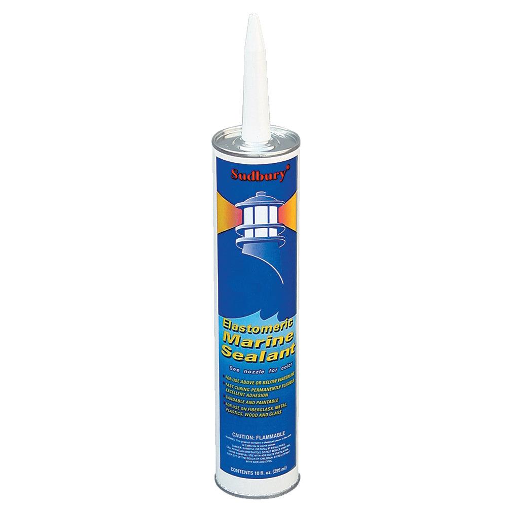 Sudbury Elastomeric Marine Sealant - 10oz Cartridge - White - Boat Gear USA