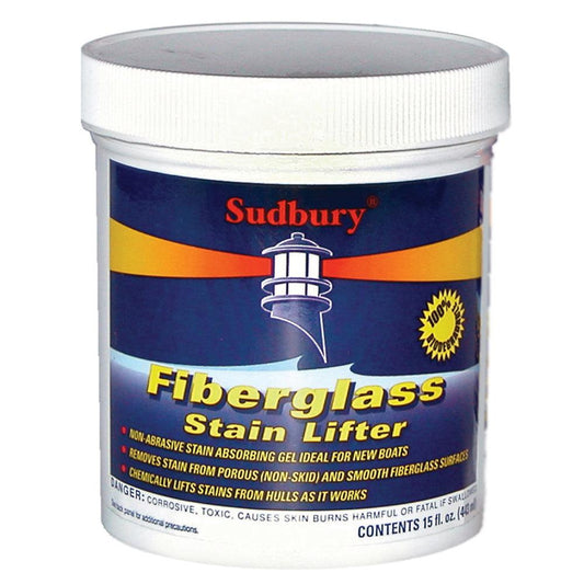 Sudbury Fiberglass Stain Lifter - Pint (16oz) - Boat Gear USA