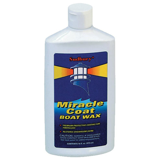 Sudbury Miracle Coat Boat Wax - 16oz Liquid - Boat Gear USA