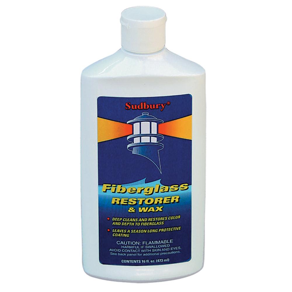 Sudbury One Step Fiberglass Restorer & Wax - 16oz Liquid - Boat Gear USA