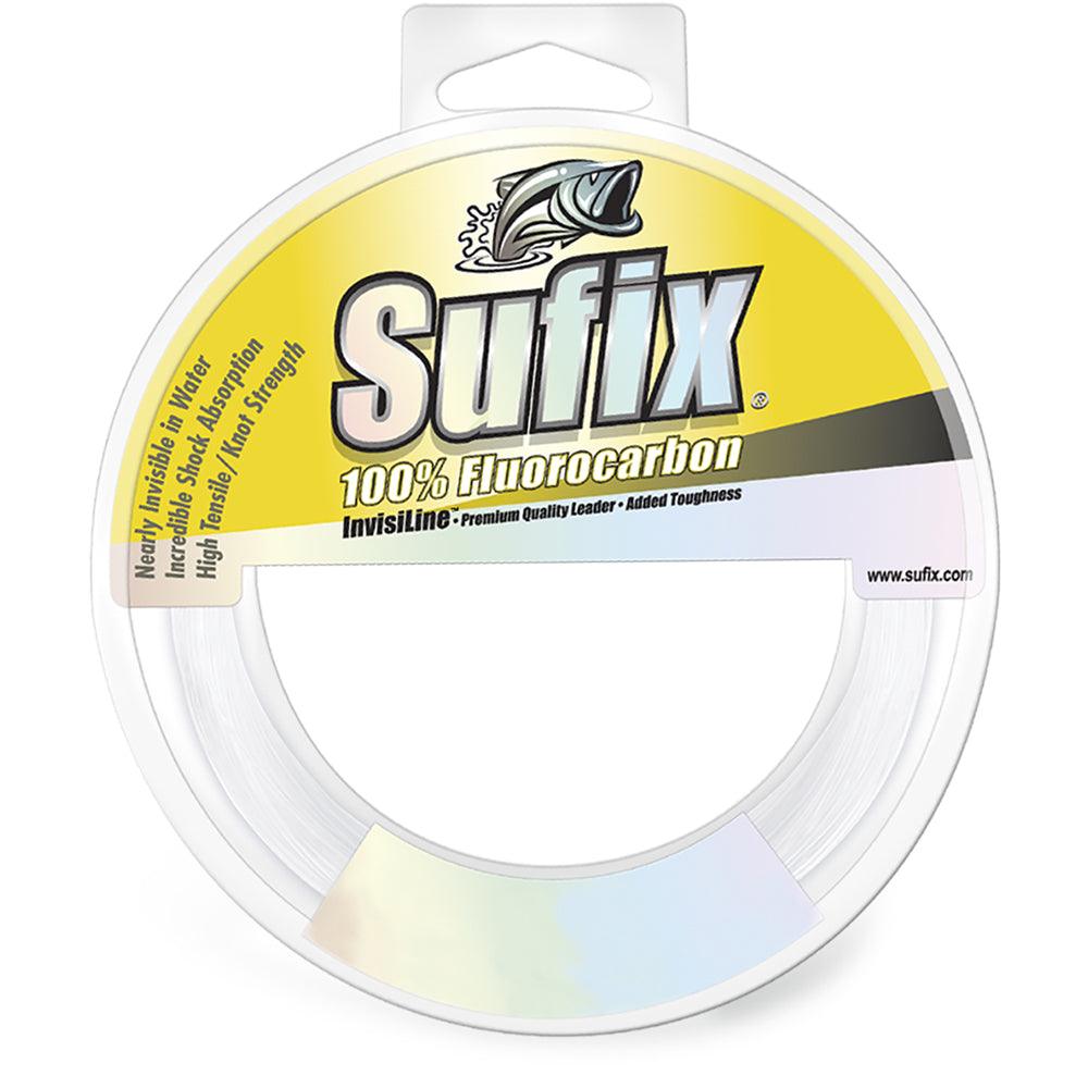 Sufix 100% Fluorocarbon Invisiline™ Leader - 50lb - 110yds - Boat Gear USA