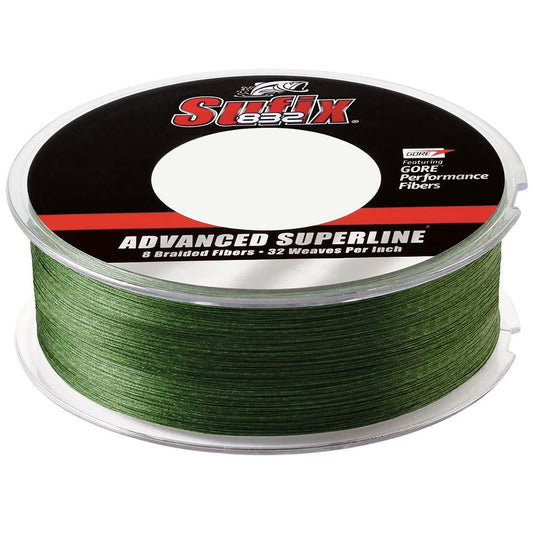 Sufix 832 Braid - 40lb - Low-Vis Green - 600 yds - Boat Gear USA