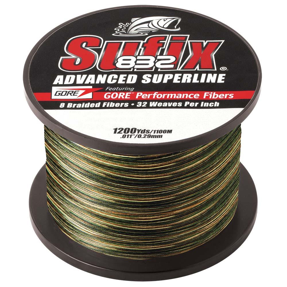 Sufix 832® Advanced Superline® Braid - 10lb - Camo - 1200 yds - Boat Gear USA