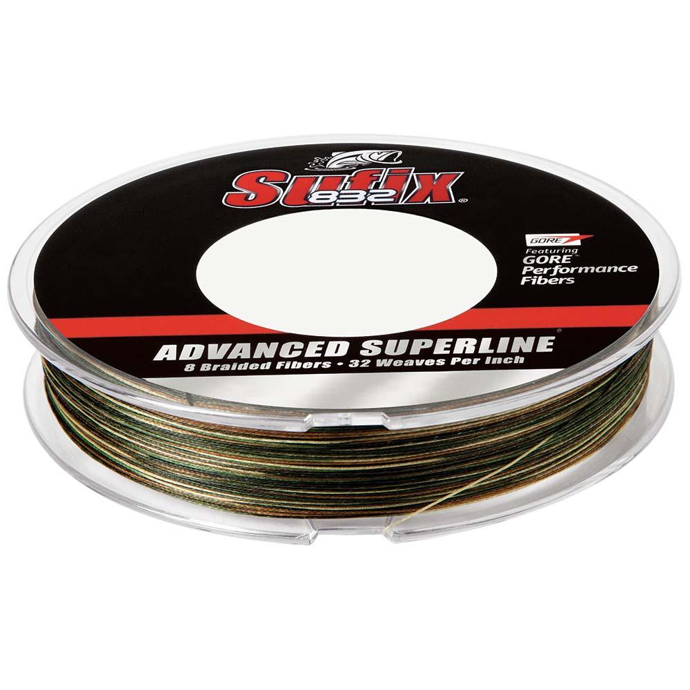 Sufix 832® Advanced Superline® Braid - 10lb - Camo - 150 yds - Boat Gear USA