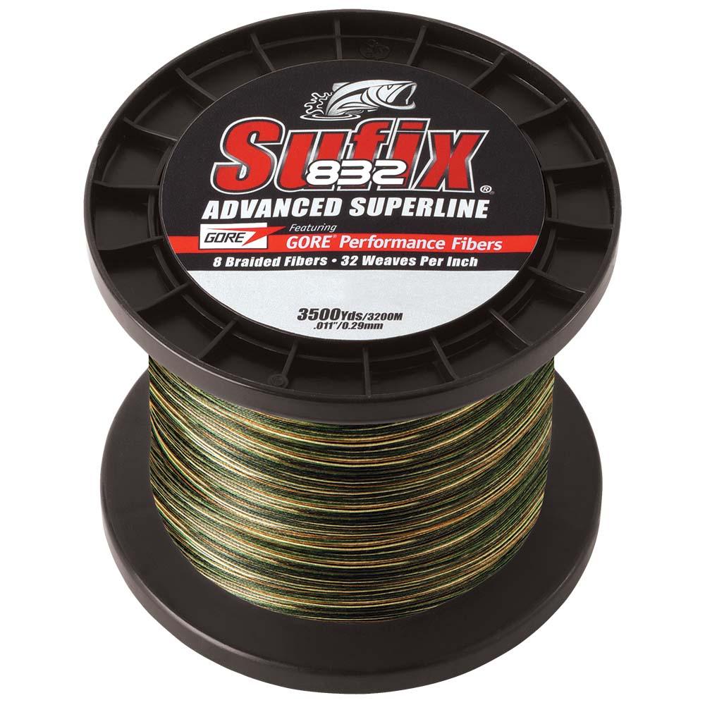 Sufix 832® Advanced Superline® Braid - 10lb - Camo - 3500 yds - Boat Gear USA