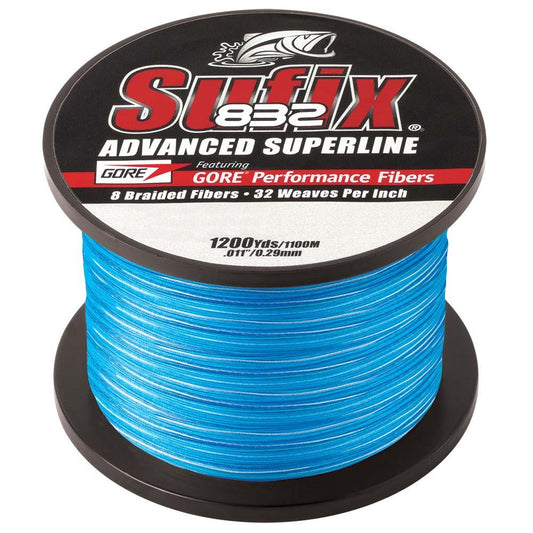 Sufix 832® Advanced Superline® Braid - 10lb - Coastal Camo - 1200 yds - Boat Gear USA