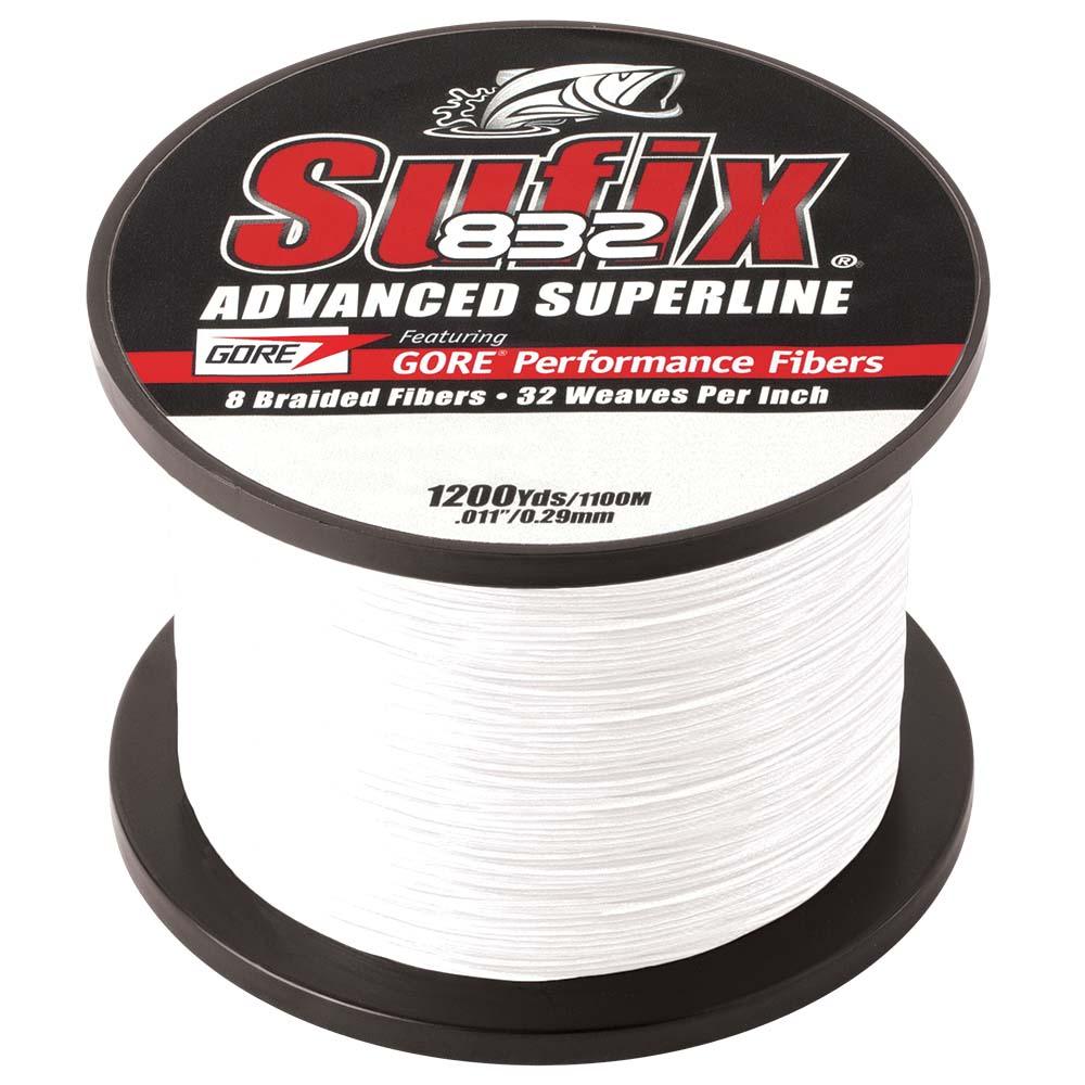 Sufix 832® Advanced Superline® Braid - 10lb - Ghost - 1200 yds - Boat Gear USA