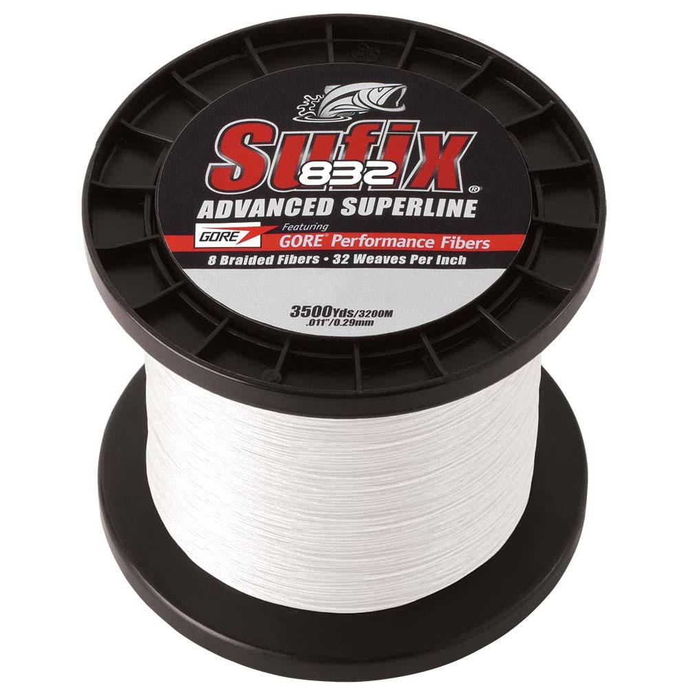 Sufix 832® Advanced Superline® Braid - 10lb - Ghost - 3500 yds - Boat Gear USA