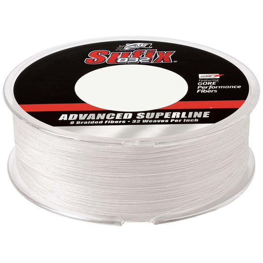 Sufix 832® Advanced Superline® Braid - 10lb - Ghost - 600 yds - Boat Gear USA