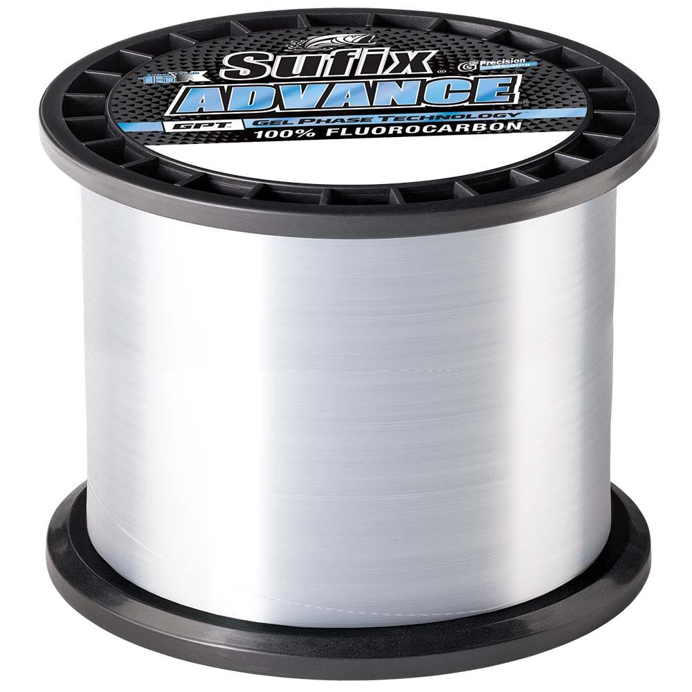 Sufix Advance® Fluorocarbon - 12lb - Clear - 1200 yds - Boat Gear USA