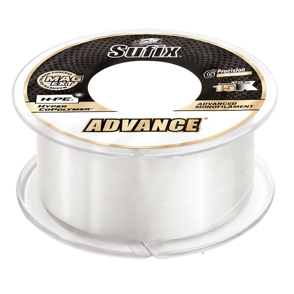 Sufix Advance® Monofilament - 12lb - Clear - 330 yds - Boat Gear USA