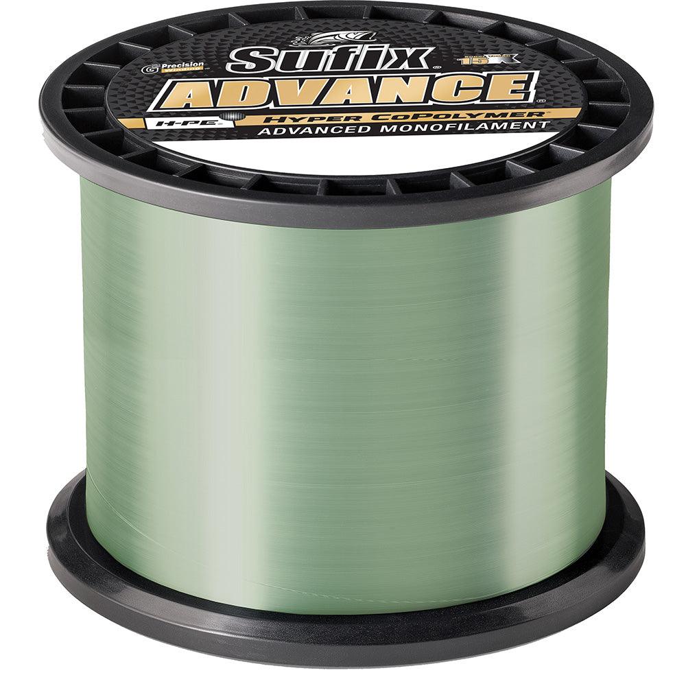 Sufix Advance® Monofilament - 8lb - Low-Vis Green - 1200 yds - Boat Gear USA