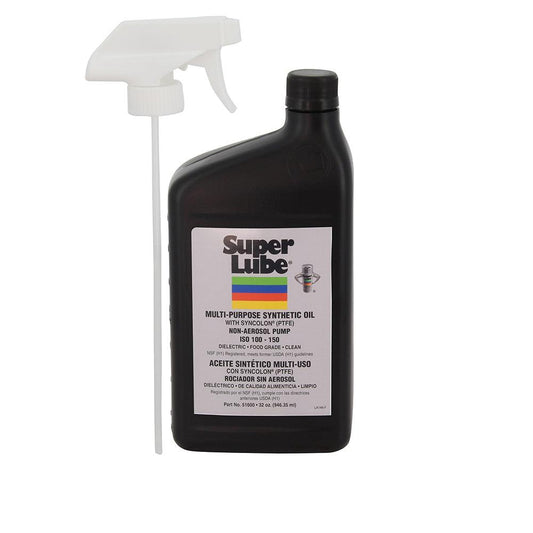 Super Lube Food Grade Synthetic Oil - 1qt Trigger Sprayer - Boat Gear USA