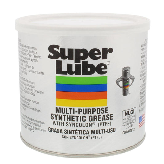 Super Lube Multi-Purpose Synthetic Grease w/Syncolon® (PTFE) - 14.1oz Canister - Boat Gear USA