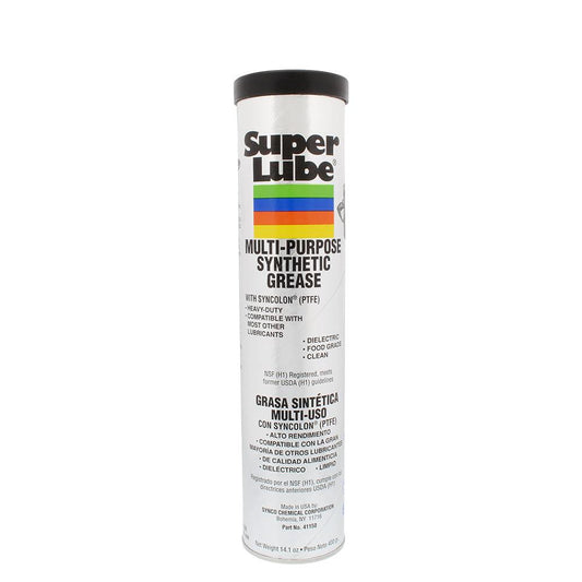Super Lube Multi-Purpose Synthetic Grease w/Syncolon® (PTFE) - 14.1oz Cartridge - Boat Gear USA