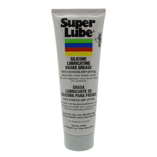 Super Lube Silicone Lubricating Brake Grease w/Syncolon® (PTFE) - 8oz Tube - Boat Gear USA