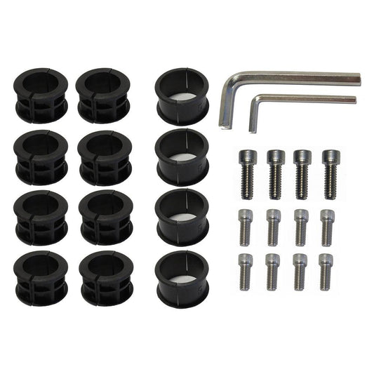 SurfStow SUPRAX Parts Kit - 12-Bolts, 3 Sizes of Inserts, 2-Allen Wrenches - Boat Gear USA