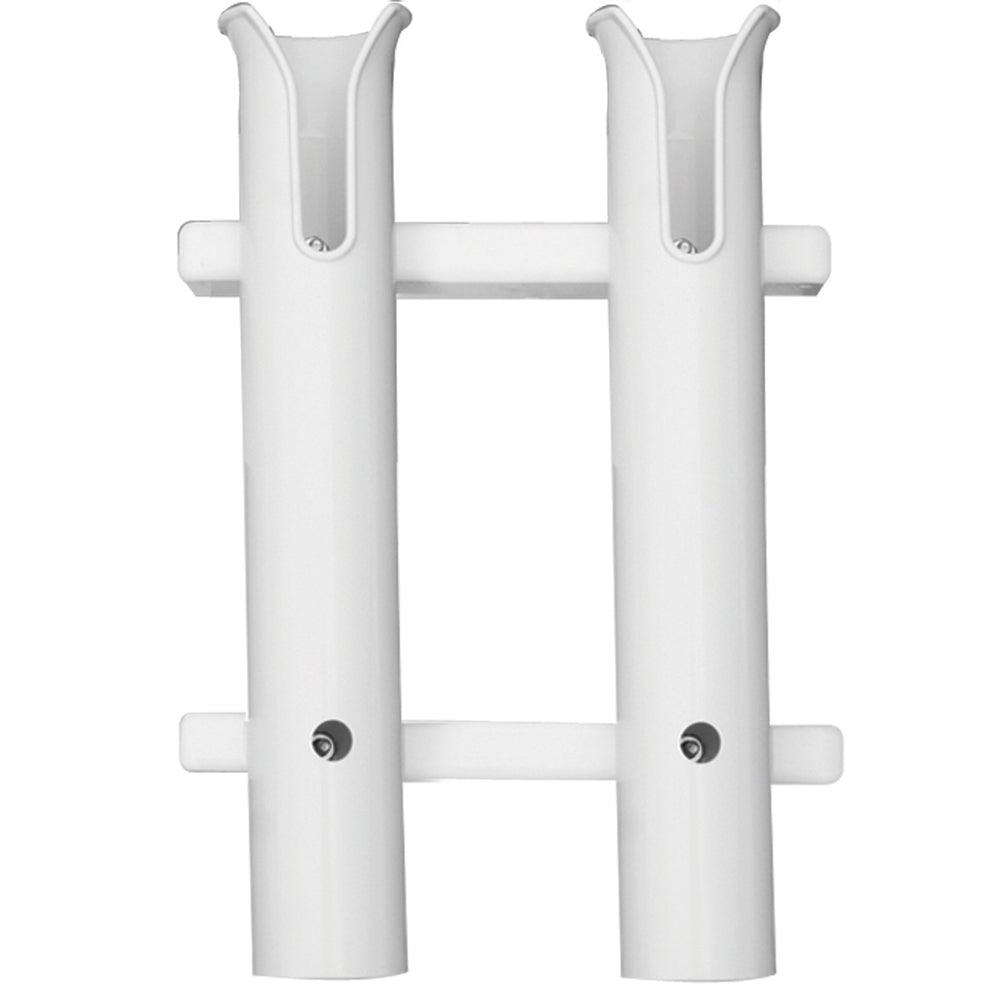 TACO 2-Rod Poly Rod Rack - White - Boat Gear USA