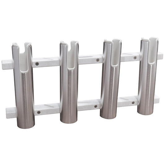 TACO Aluminum/Poly 4-Rod Rack Holder - Boat Gear USA