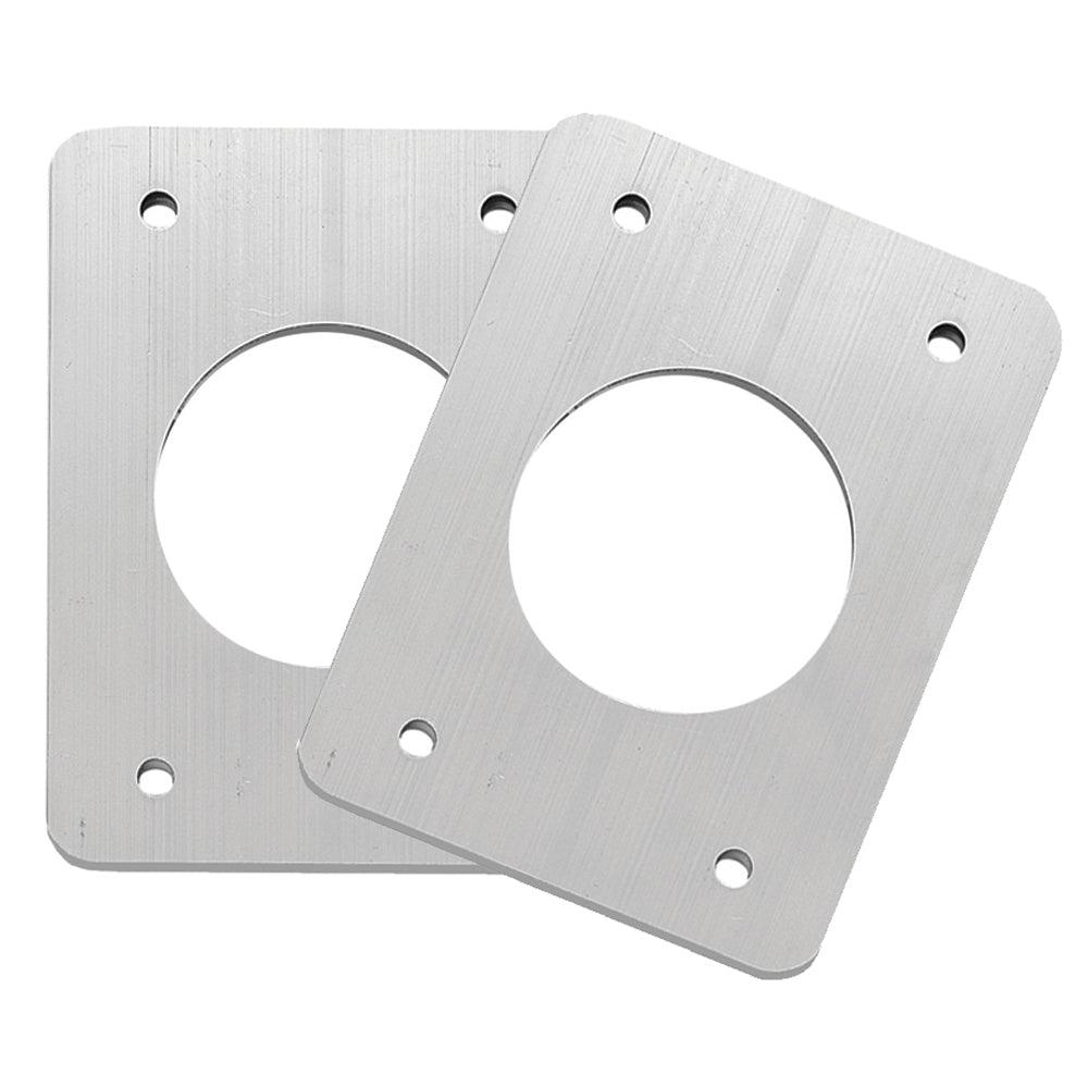 TACO Backing Plates f/Grand Slam Outriggers - Anodized Aluminum - Boat Gear USA