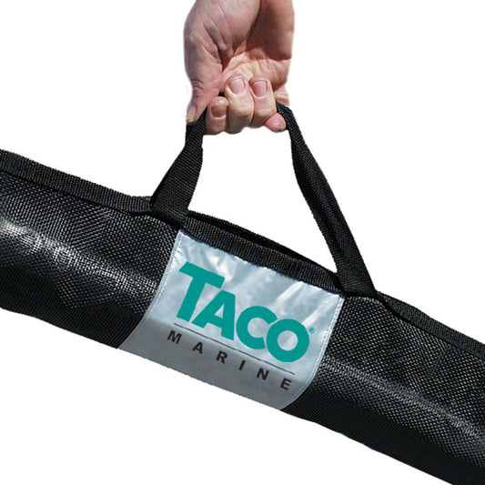 TACO Outrigger Black Mesh Carry Bag - 72" x 12" - Boat Gear USA