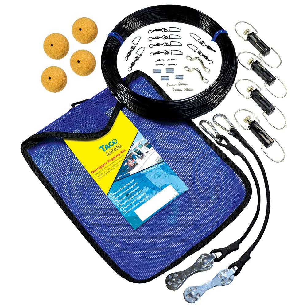 TACO Premium Mono Double Rigging Kit - Boat Gear USA