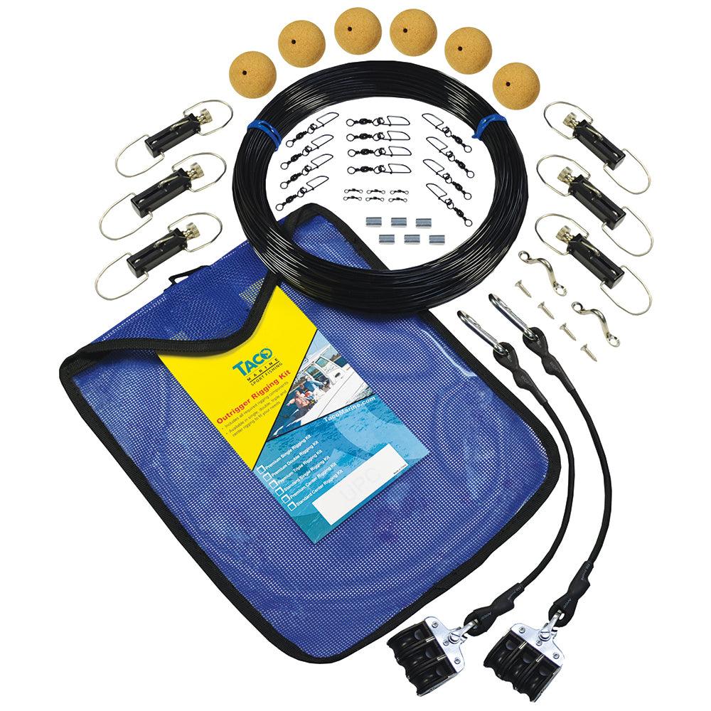 TACO Premium Mono Triple Rigging Kit - Boat Gear USA