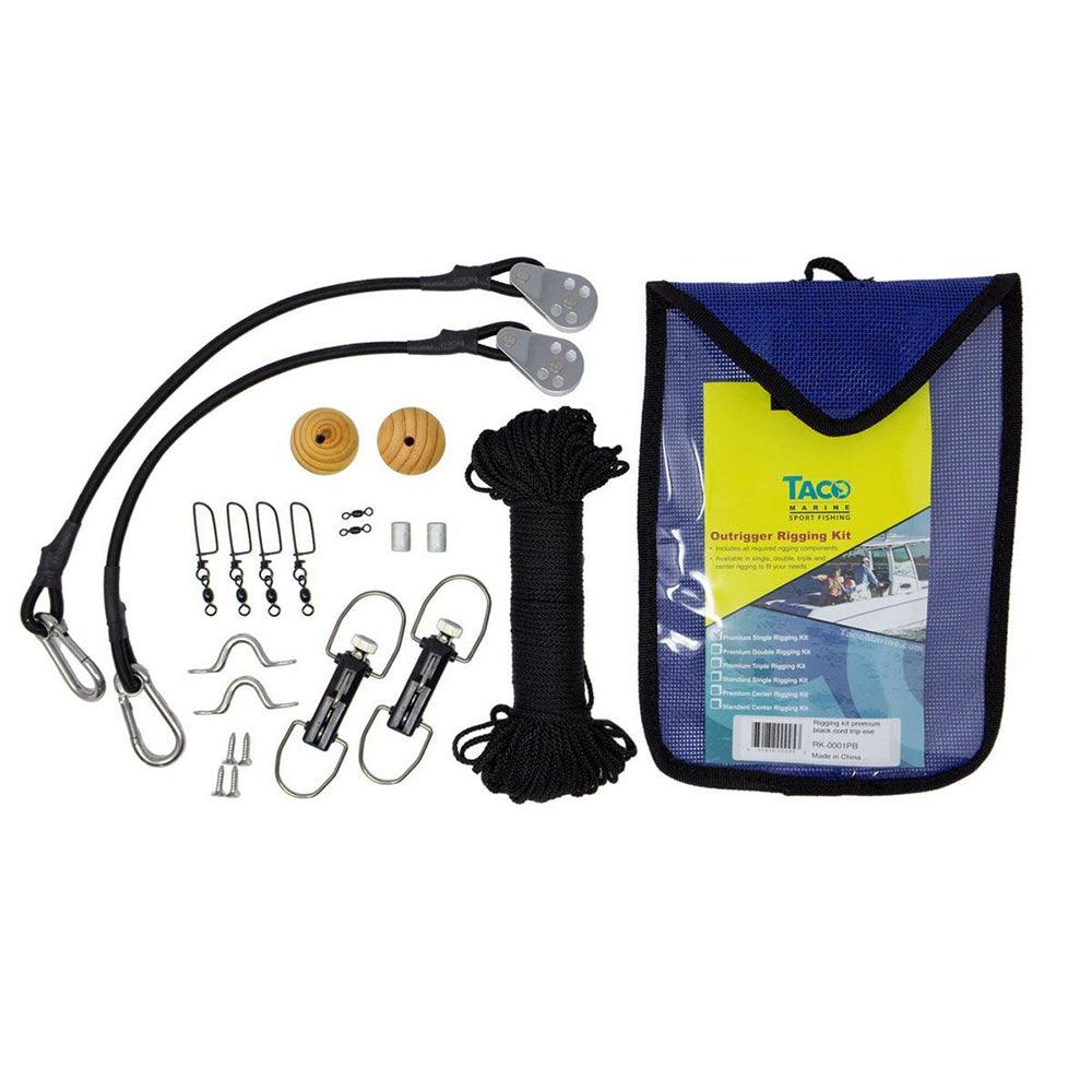 TACO Premium Rigging Kit - Single - Boat Gear USA