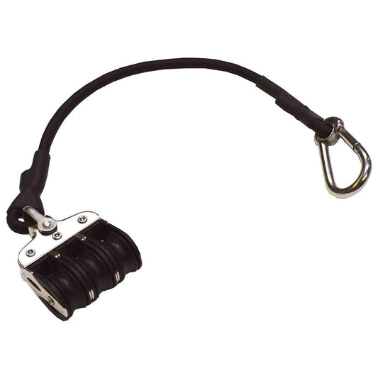 TACO Shock Cord Pulley w/Triple Roller - Boat Gear USA