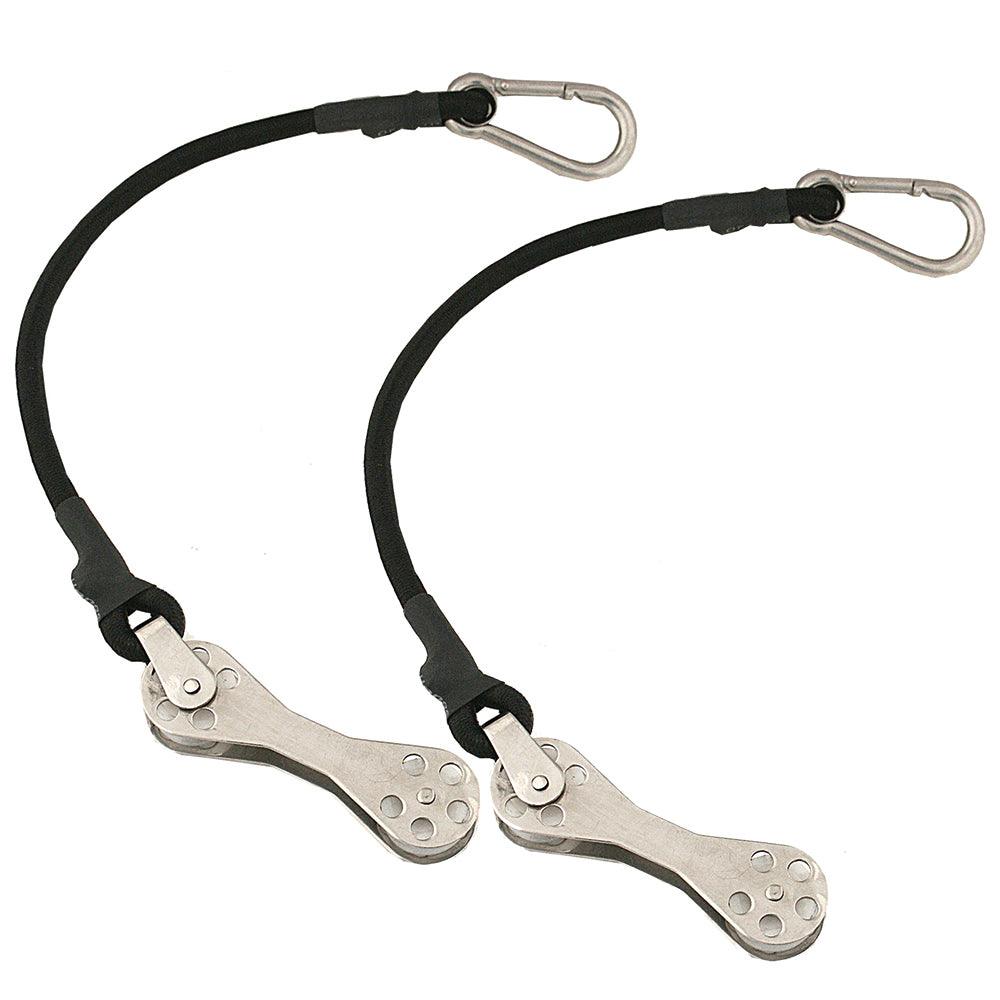 Taco Shock Cord w/Double Roller (Pair) - Boat Gear USA