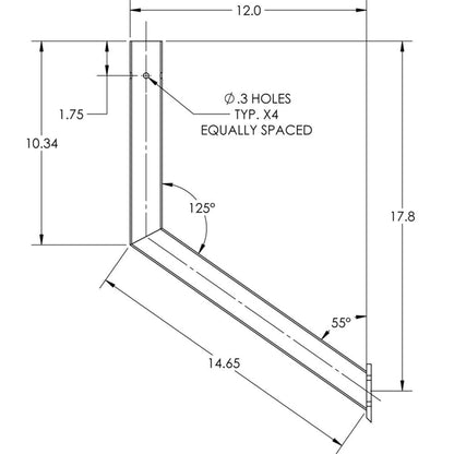 TACO Stainless Steel Table Column - Boat Gear USA