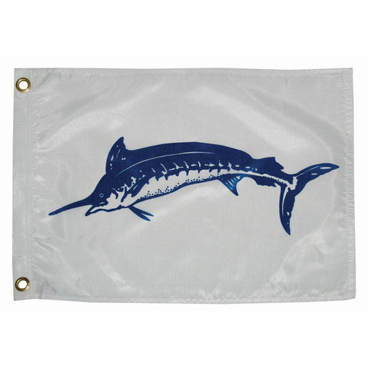 Taylor Made 12" x 18" Blue Marlin Flag - Boat Gear USA