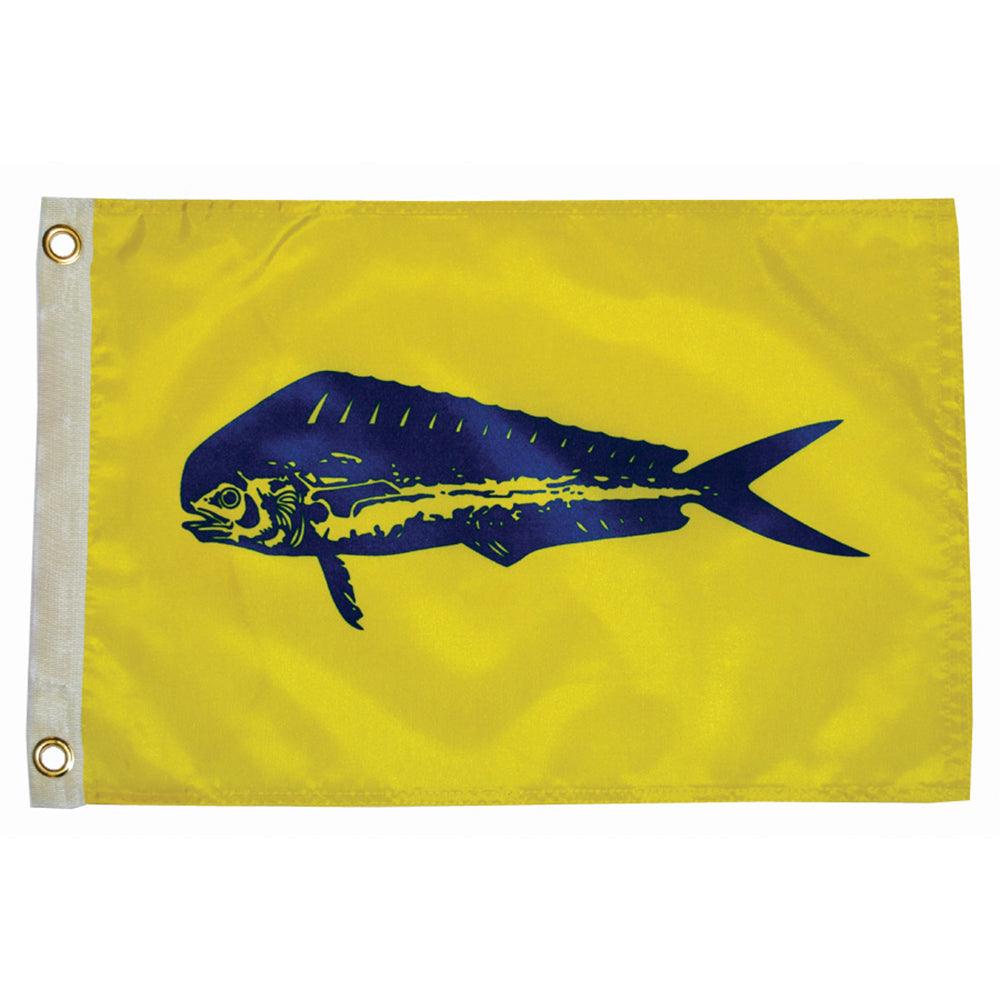 Taylor Made 12" x 18" Dolphin Flag - Boat Gear USA