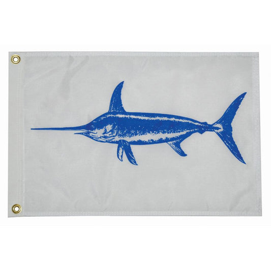 Taylor Made 12" x 18" Swordfish Flag - Boat Gear USA