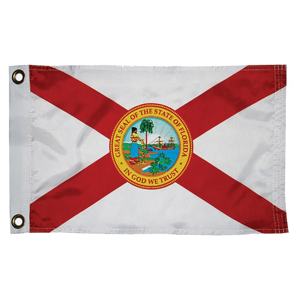 Taylor Made Florida Nylon Flag 12" x 18" - Boat Gear USA