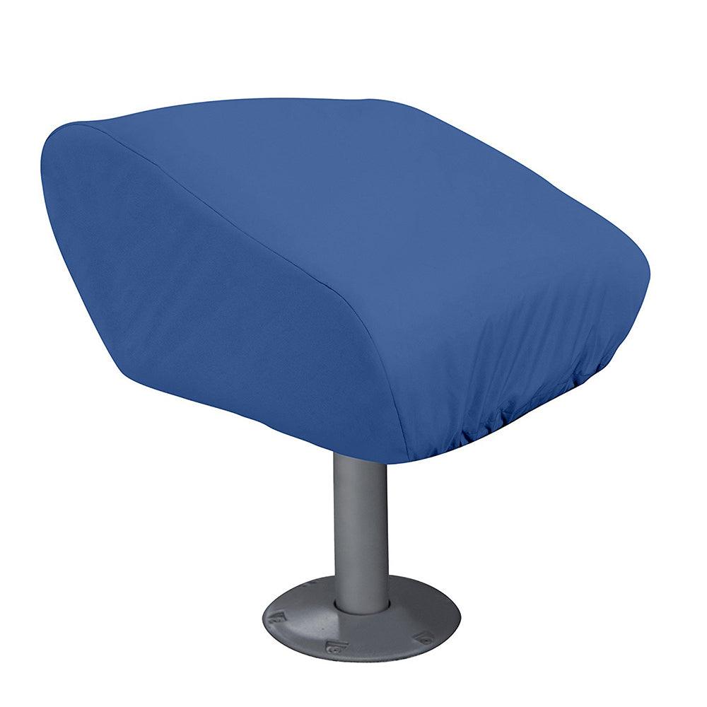 Taylor Made Folding Pedestal Boat Seat Cover - Rip/Stop Polyester Navy - Boat Gear USA