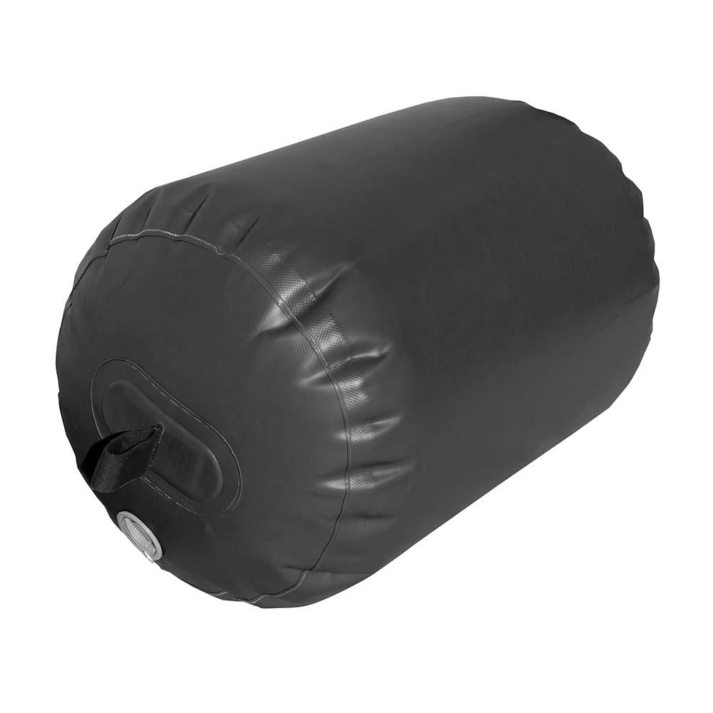 Taylor Made Super Duty Inflatable Yacht Fender - 18" x 29" - Black - Boat Gear USA