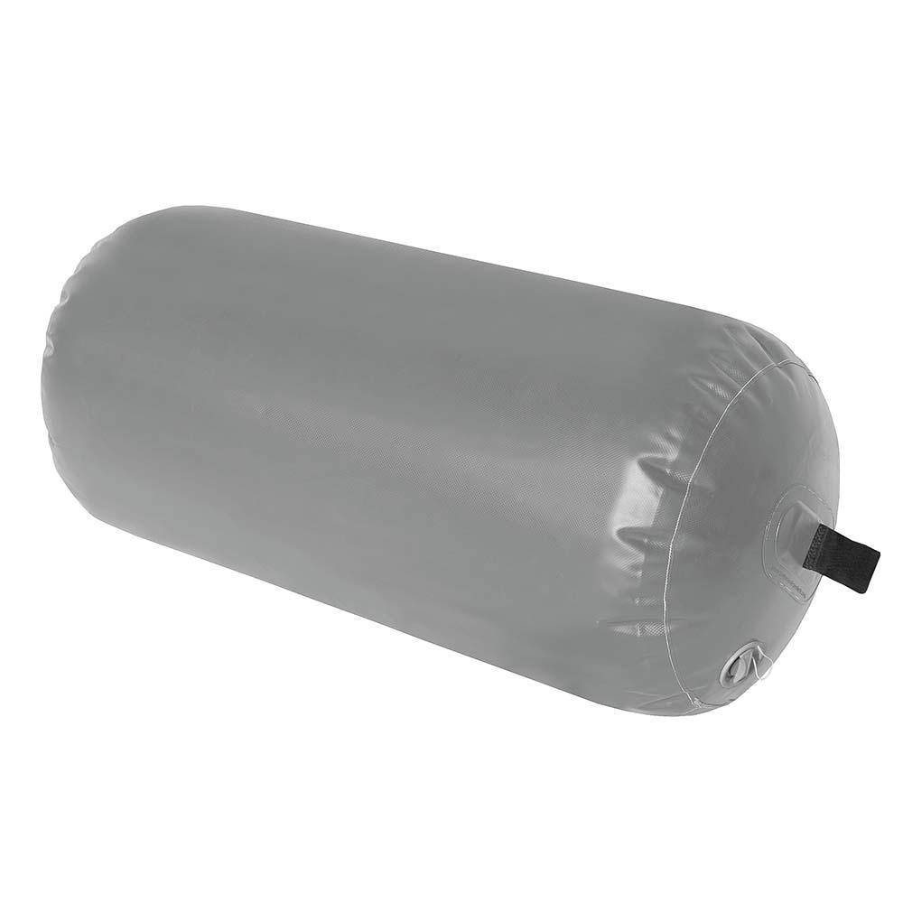 Taylor Made Super Duty Inflatable Yacht Fender - 18" x 42" - Grey - Boat Gear USA