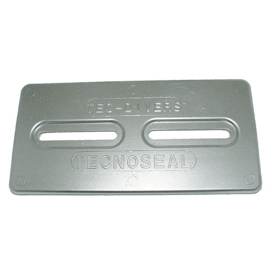 Tecnoseal Aluminum Plate Anode - 12" x 6" x 1/2" - Boat Gear USA