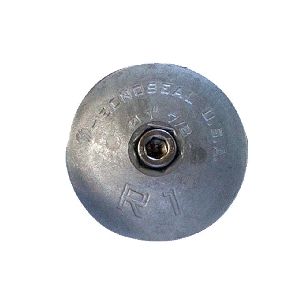 Tecnoseal R1 Rudder Anode - Zinc - 1-7/8" Diameter - Boat Gear USA