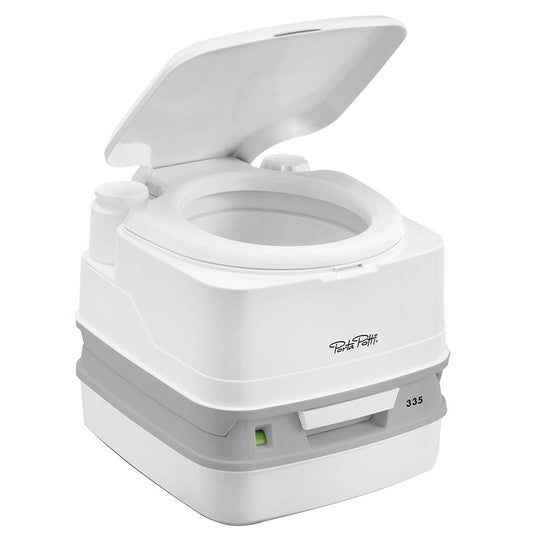 Thetford Porta Potti 335 Marine Toilet w/Hold Down Kit - Boat Gear USA