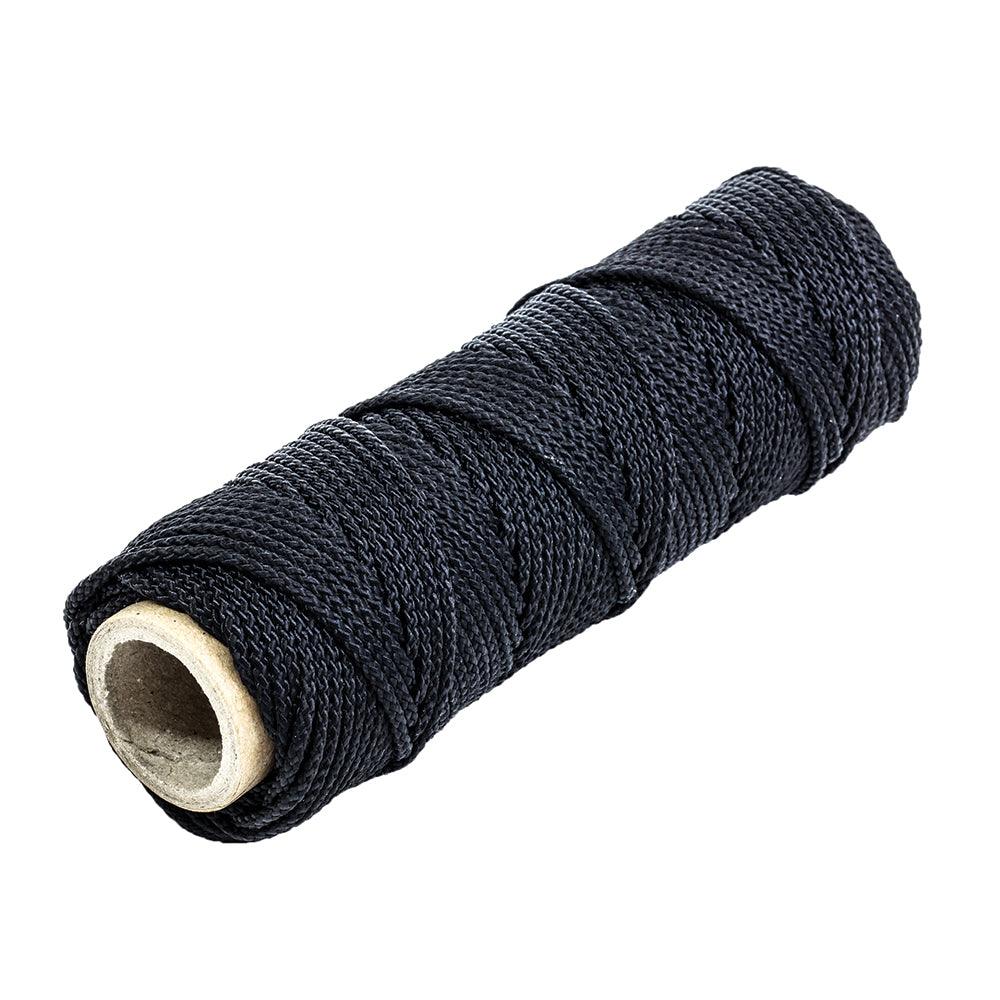 Tigress 100' of 300lb Nylon Braid - Black - Boat Gear USA