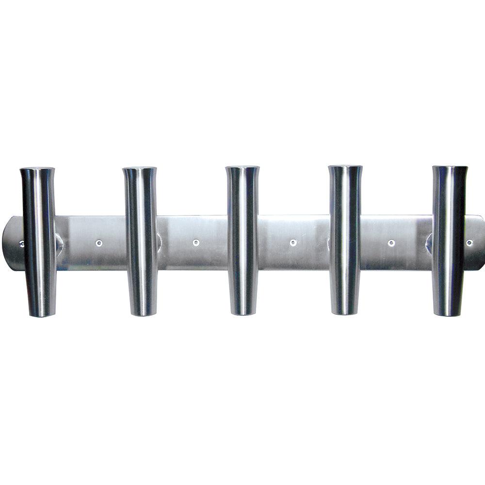 Tigress 5 Rod Aluminum Transom Mount Rod Holder - 35" - Boat Gear USA