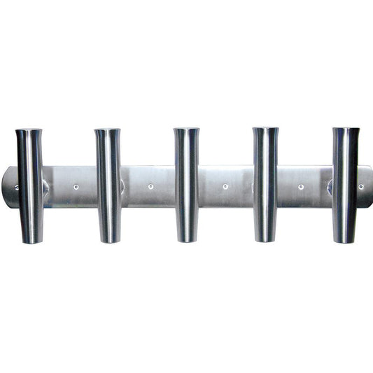 Tigress 5 Rod Aluminum Transom Mount Rod Holder - 35" - Boat Gear USA