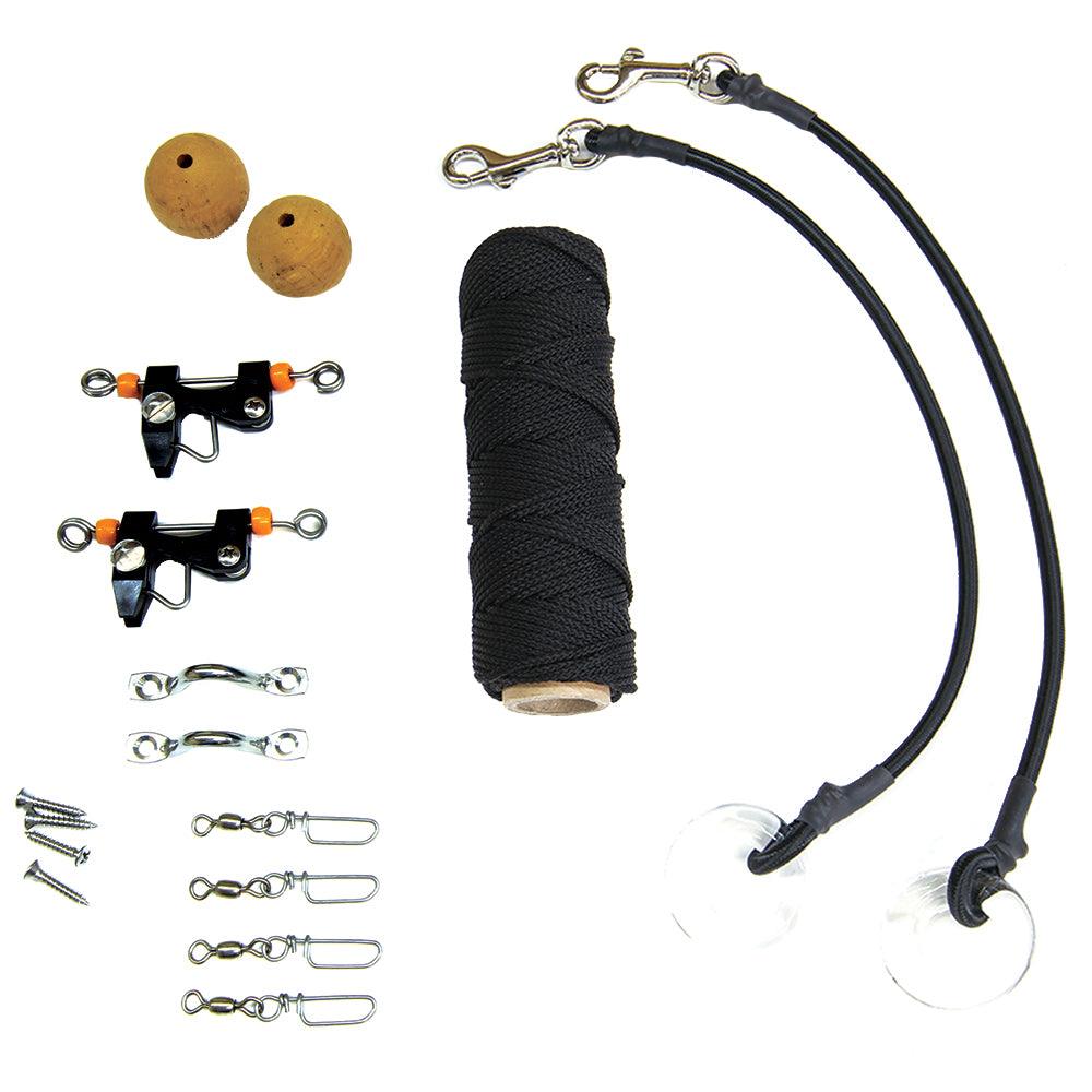 Tigress Deluxe Rigging Kit - Black Nylon - Boat Gear USA